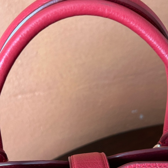 Coach Mercer 30 True Red NWT Leather Satchel with Turn-Lock - Picture 14 of 14